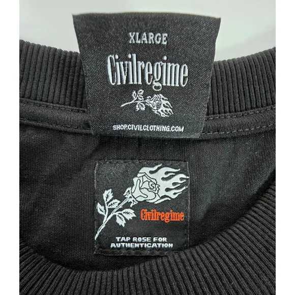 Civil Regime x Death Note - L Side by Side Dungeon Tee XL - Picture 4 of 5